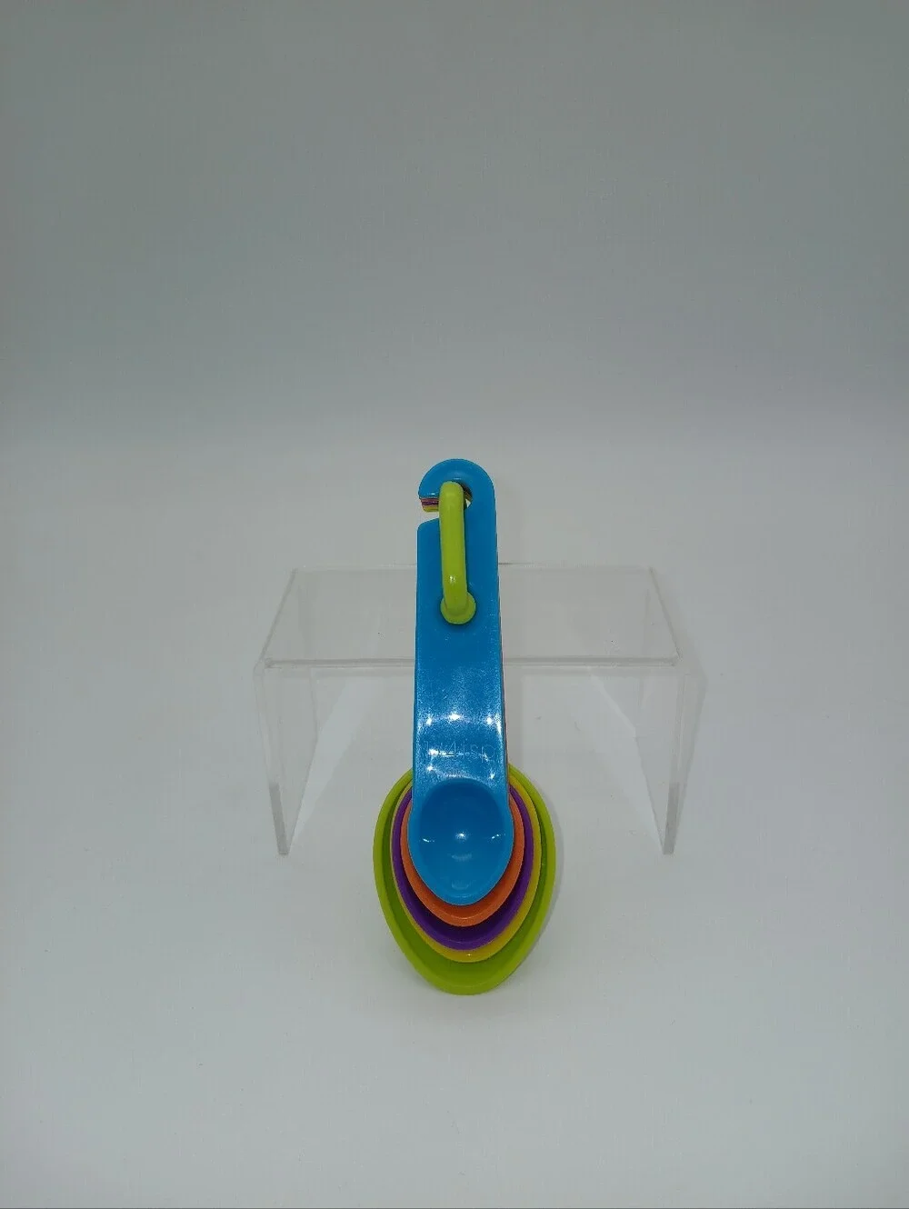 Colorful Nesting Measuring Spoons - Blue/Green/Purple/Orange/Yellow